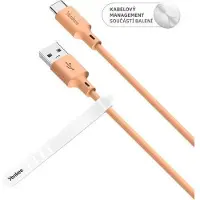 Yenkee YCU 315OE USB-C Laadkabel 1,5m 15W - Oranje