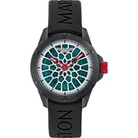 Aston Martin Thrill Rim Heren Zwarte Horloge MTRR1F502