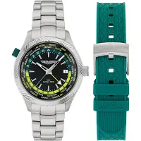 Aston Martin Aml Icon GRZ MTIZ1F503 Horloge - Staal - Zilverkleurig - Ø 41 mm