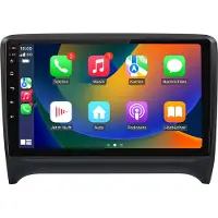 AWESAFE Geschikt Voor Mercedes Benz C-Klasse W204 2006 t/m 2011 Autoradio - Met navigatie GPS - 2GB+64GB - Bluetooth WIFI - Apple Carplay & Android auto - Radio scherm - 2006 2007 2008 2009 2010 2011