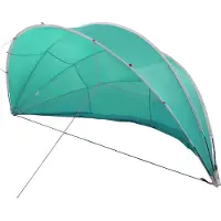 vidaXL Zwembadkoepel 500 x 500 x 236 cm 185T polyester met PU-coating