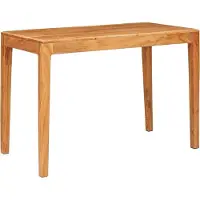 Syfax Eettafel 110 x 55 x 76 cm Massief Acaciahout Bruin Rechthoekig