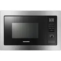 Heinner Inbouw Magnetron – 25 L – 900 W – 1000 W Grill – 5 Vermogensniveaus – Ontdooifunctie – 95 Min Maximale Kooktijd – Digitale Bediening – Zwart/Zilver