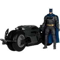 Mcfarlane Toys Batcycle With Batman Vehicle Blauw Kinderen
