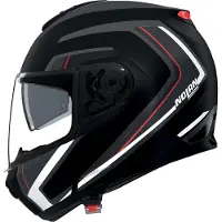 Nolan N100-6 RADIANTE Systeemhelm Mat/Zwart/Wit/Rood L unisex