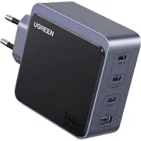 UGREEN Nexode S 100W 4-Poort GaN Snelle Oplader EU Grijs