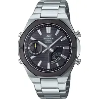 Casio Edifice Herenhorloge, zilverkleurig, model: -ECB-S10DB-1AEF