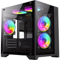 GameMax Infinity Mini BK Micro Tower Zwart