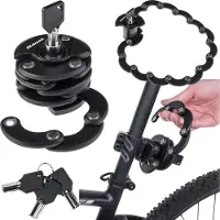 Fit4Med Hamburg Lock - Segmentaal Fietsslot - 60 cm - Hartstalen Segmenten - Clip-on Sluiting