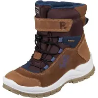 Primigi Hans GTX Kinderschuhe Jungen Winterstiefel Klettstiefel Braun Festlich