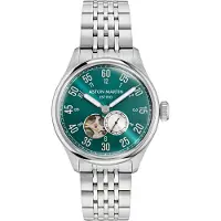 Aston Martin Aml Timeless Ts1 Heren Zilveren Horloge MTTS1F504