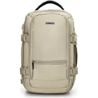 WITTCHEN - Multifunctionele Vliegtuigrugzak - Beige - 2-in-1 - Polyester