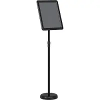 Syfax Beurs Displays Zwart 30 x 25 x 128 cm Aluminium