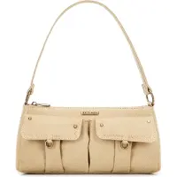 WITTCHEN Dames Schoudertas met Zakken Beige Katoen