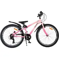 Volare Mystic Kinderfiets - 24 inch - Roze - 7 speed