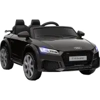 HOMCOM Elektrische kinderauto Kunststof, metaal 102L x 60B x 44H cm Zwart