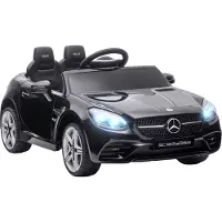 AIYAPLAY Kinder Elektroauto met afstandsbediening 370-222V90 - zwart - 107x62,5x44 cm