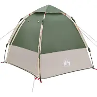 vidaXL 4-persoons Groen 185T Polyester