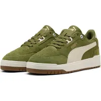 Puma Shuffle Downtown SD Unisex Sneakers - Olive Green-Alpine Snow