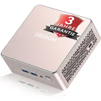 GEEKOM A5 2026 Mini PC: Ryzen 5 7430U, 16GB DDR4, 512GB SSD, AMD Radeon, Windows 11 Pro, Wi-Fi 6