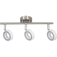 Rabalux 5941 Spots, Zora LED, 3 stuks, 4,5 watt, metaal en kunststof, chroomkleurig