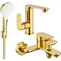 Mexen Milo R05 badset, goud - 713053R05-50