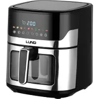 LUND Multifunctionele Heteluchtfriteuse / Airfryer – 1600W – 5 Liter – Digitaal LCD Display – Anti-Aanbak – Vaatwasserbestendig