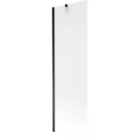 Mexen Next 1-delige badwand 60 x 150 , matglas, zwart - 895-060-000-00-30-70