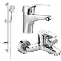 Mexen Caro DF62 badset, chroom - 746603DF62-00