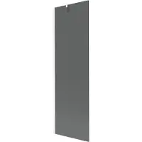 Mexen Next badscherm 1-delig 60 x 150 , grafiet, wit - 895-060-000-00-40-20