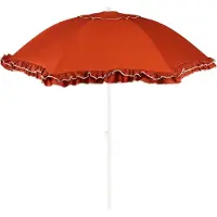 Mica Decorations Parasol Joy Terracotta D 195 H 238 Cm