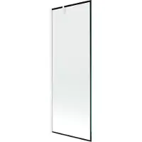 Mexen Next douchewand 1-delig 70 x 150 , zwart frame, wit - 895-070-000-00-70-20