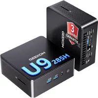 GEEKOM KI Mini PC IT15, Intel Core Ultra 9 285H, 32GB DDR5 & 1TB SSD, Mini-desktopcomputers