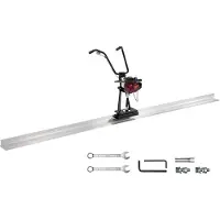 StarTech.com Beton trilbalk - Aluminium nivelleer- en afwerkspaan 1,2 m - 4-takt vibratiemotor - In hoogte verstelbare handgrepen - 6500 tpm - Hoge efficiëntie
