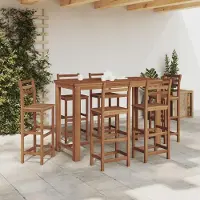 Prolenta Maison Exclusive - Bar tafel van massief acaciahout, 120 x 60 x 105 cm