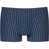 Mey Boxershorts 'Denim Stripes' blauw denim / donkerblauw