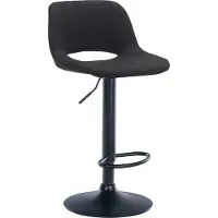 CLP Barstoel Camden - bekleding, zwart - Zwart