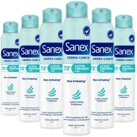 Sanex 6x Deodorant Spray Active Freshness 72H 200 ml