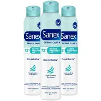 Sanex 3x Deodorant Spray Active Freshness 72H 200 ml