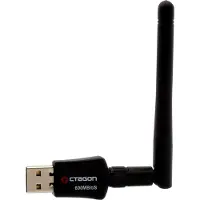 Octagon WL618 Optima WLAN-adapter met antenne (600 Mbit/s, 2,4 en 5 GHz dual-band, USB 2.0, zwart)