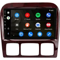 AWESAFE Autoradio - Geschikt voor Renault Kangoo 2008 t/m 2021 - 9 inch IPS Scherm - Draadloos Apple CarPlay & Android Auto - Ram 2GB + Rom 64GB - GPS Navigatie Bluetooth WIFI - Radio Scherm