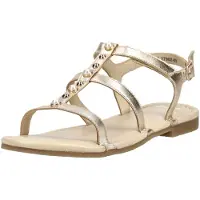 Ara Sandalen met riem goud