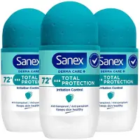Sanex 3x Deoroller Total Protection 50 Ml