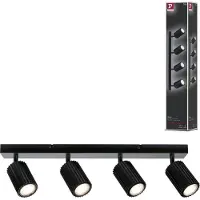 Paulmann Lirena 94922 Plafondspot GU10 Zwart (mat)