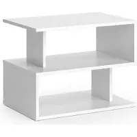Vicco Shelby Salontafel – 59 x 39 cm Wit