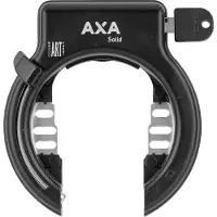 Axa Borgslot, massief, bovenste bevestiging van de pen, type 2, zwart