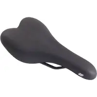 Edge fietszadel sporty zwart (op kaart)