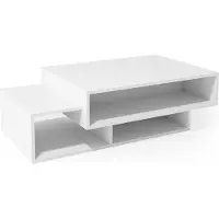 Vicco Bari Salontafel – 105 x 60 cm Wit