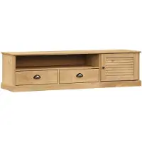 vidaXL Tv-meubel VIGO 156x40x40 cm massief grenenhout