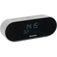 Technisat DIGITRADIO 53 BT - Klokradio DAB+ FM Bluetooth - Lichtgrijs